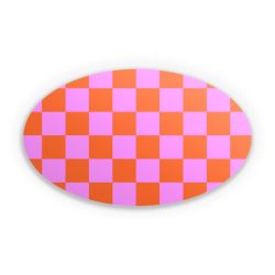 Sticker oval