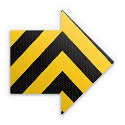 Sticker arrow