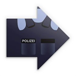 Sticker Pfeil Einzelsticker