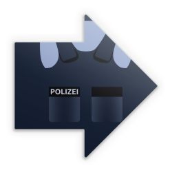 Sticker Pfeil Einzelsticker