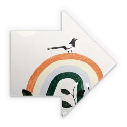 Sticker arrow