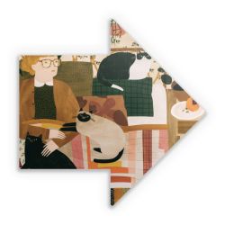 Sticker arrow