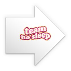 Sticker arrow