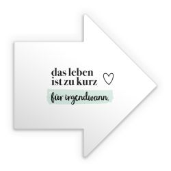 Sticker Pfeil Einzelsticker