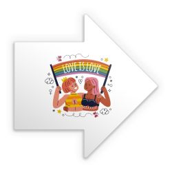 Sticker Pfeil Einzelsticker