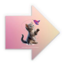 Sticker arrow