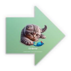 Sticker arrow