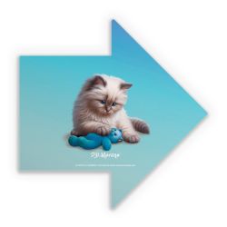 Sticker arrow