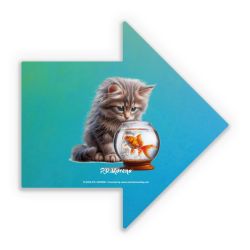 Sticker arrow