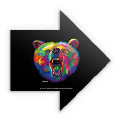 Sticker arrow