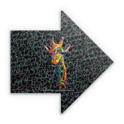 Sticker arrow