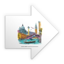 Sticker arrow