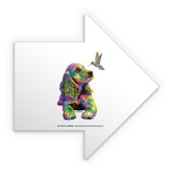 Sticker arrow
