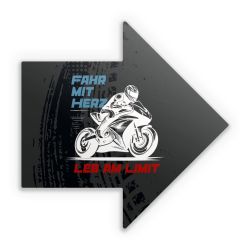 Sticker Pfeil Einzelsticker