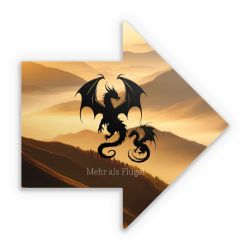 Sticker arrow