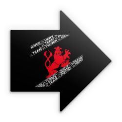 Sticker Pfeil Einzelsticker