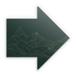 Sticker Pfeil Einzelsticker