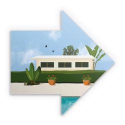 Sticker Pfeil Einzelsticker