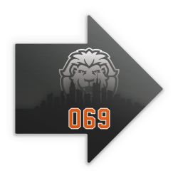 Sticker Pfeil Einzelsticker