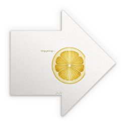Sticker arrow