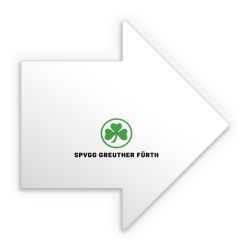 Sticker Pfeil Einzelsticker