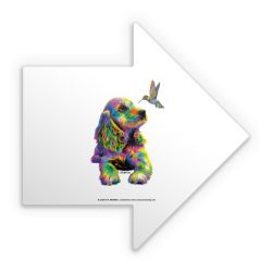 Sticker arrow