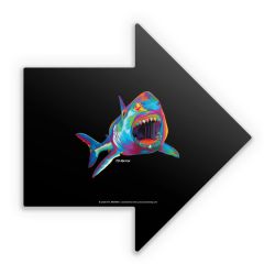 Sticker arrow