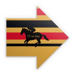 Sticker arrow
