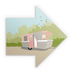 Sticker Pfeil Einzelsticker