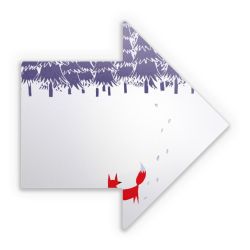 Sticker arrow