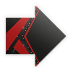 Sticker arrow