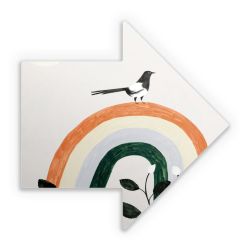 Sticker arrow