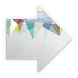 Sticker arrow