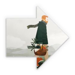 Sticker arrow