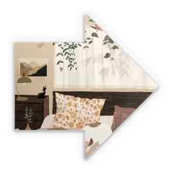 Sticker arrow