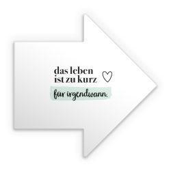 Sticker Pfeil Einzelsticker