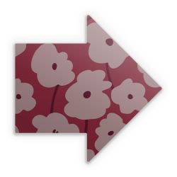 Sticker arrow