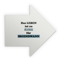 Sticker Pfeil Einzelsticker