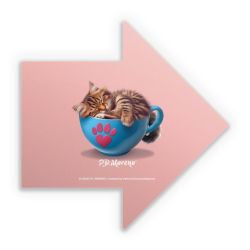 Sticker arrow