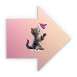 Sticker arrow