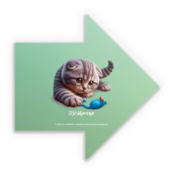 Sticker arrow