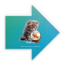 Sticker arrow