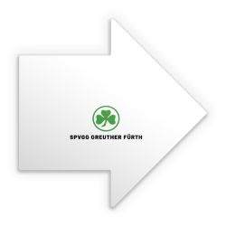 Sticker Pfeil Einzelsticker