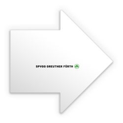 Sticker Pfeil Einzelsticker