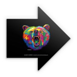 Sticker arrow