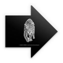 Sticker arrow