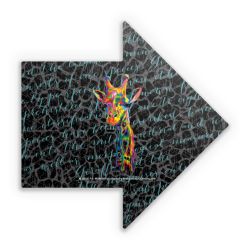 Sticker arrow