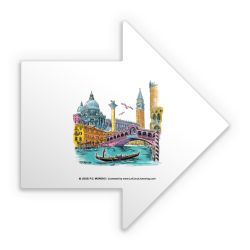 Sticker arrow