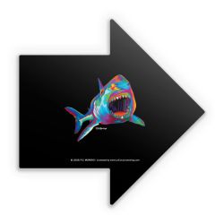 Sticker arrow
