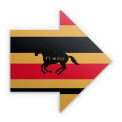 Sticker arrow